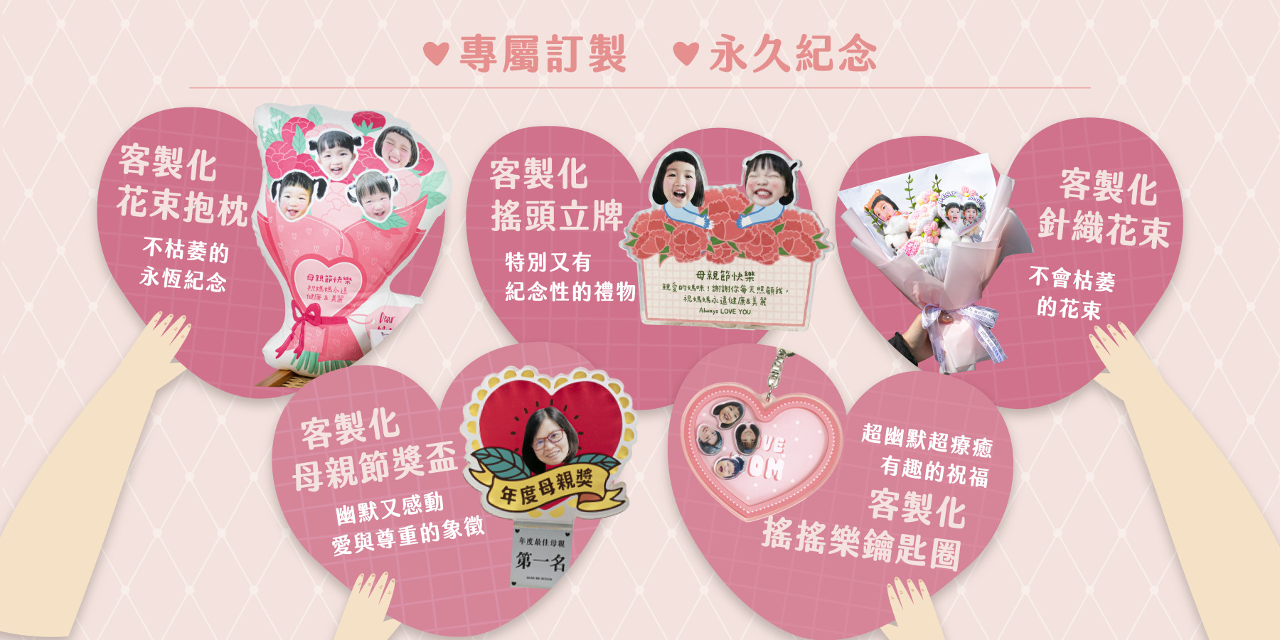 母親節客製化禮物 - 第三橫幅