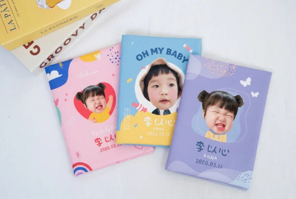 客製化寶寶手冊套 - 色塊美學