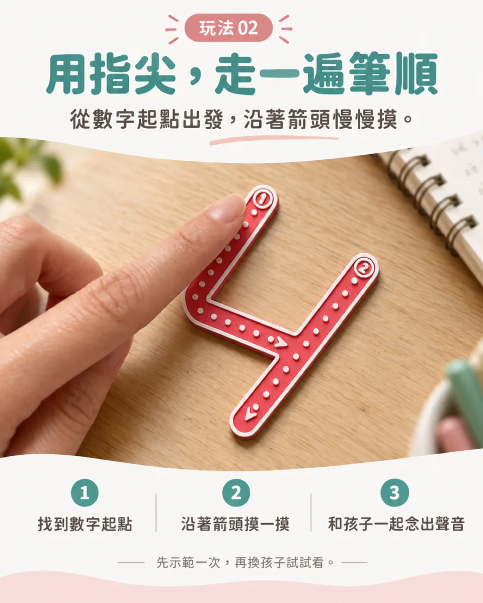 注音學習牌｜指尖筆順