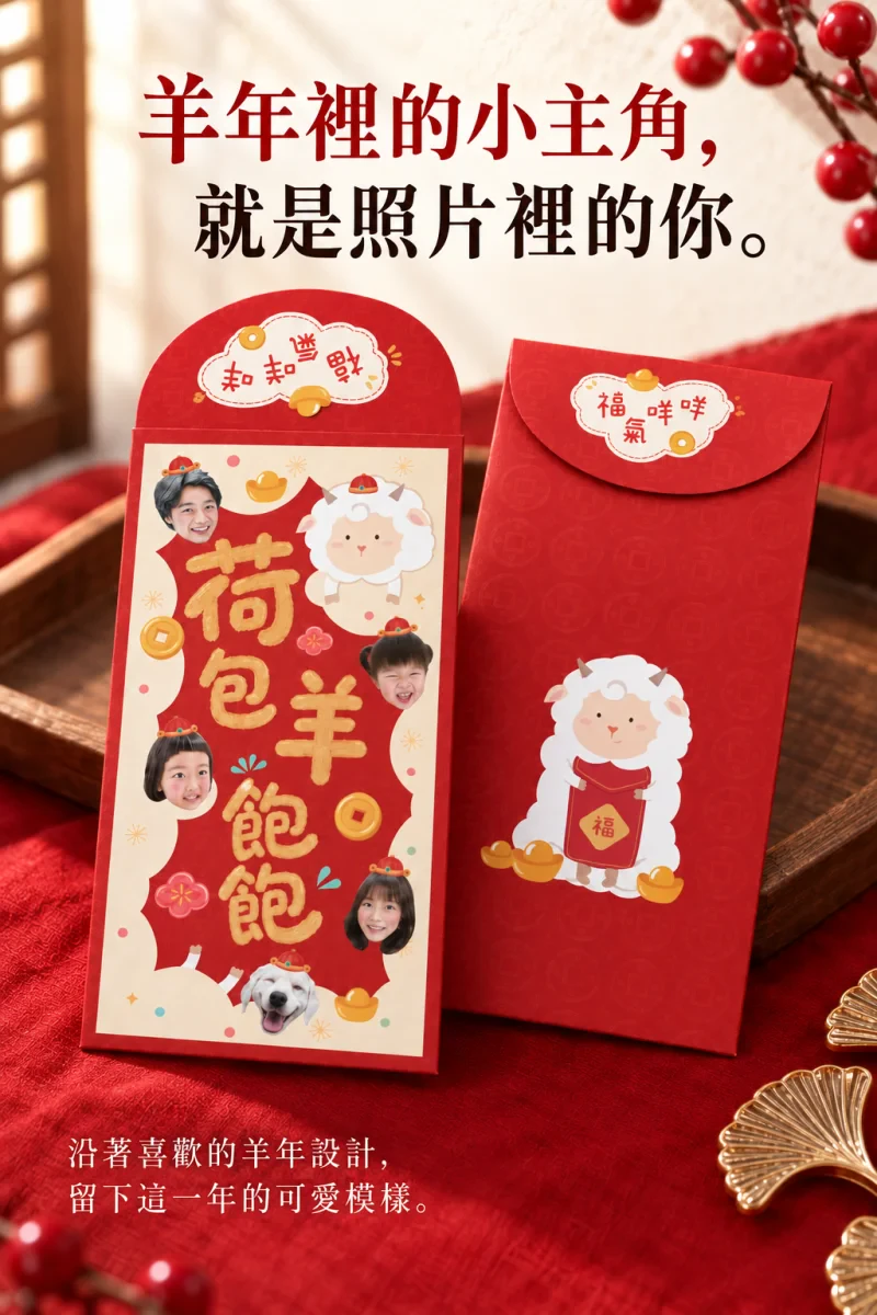 2027羊年客製化紅包袋 商品介紹3