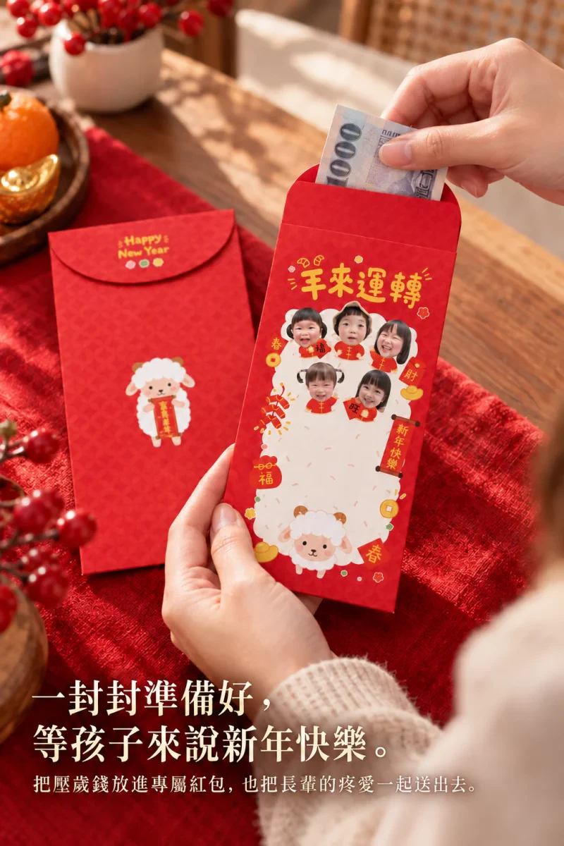 2027羊年客製化紅包袋 商品介紹5