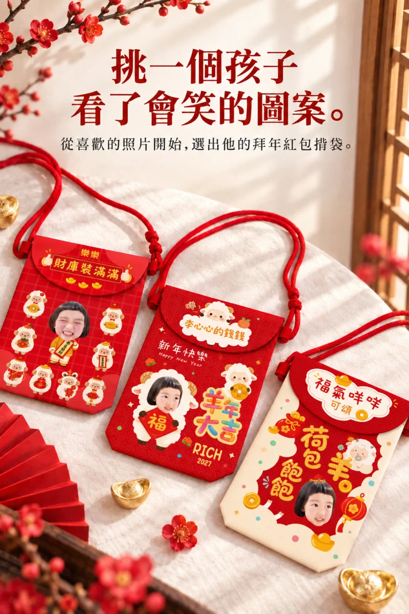 2027羊年紅包收納揹袋 商品介紹9