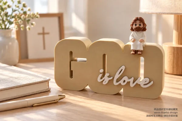 GOD is LOVE 小耶穌立牌
