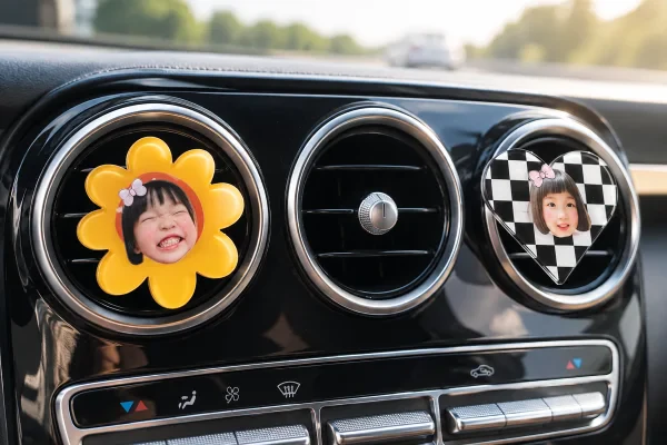 客製化車用轉轉芳香夾