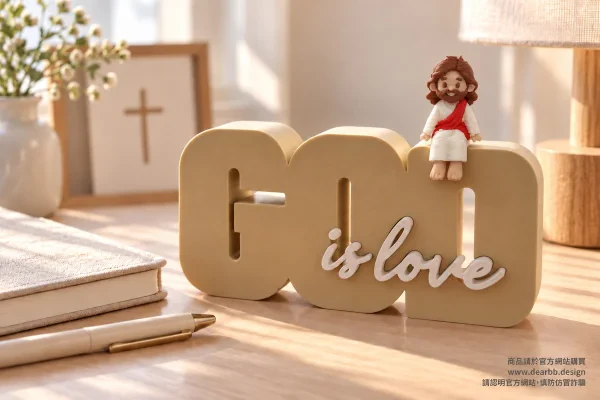 GOD is LOVE 小耶穌立牌