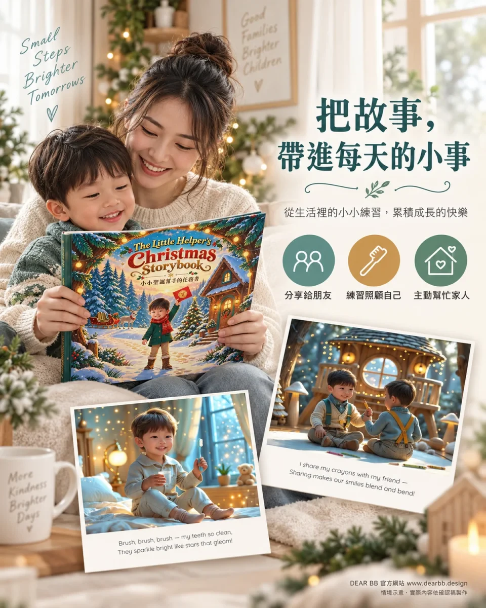 聖誕節客製化繪本|日常小任務