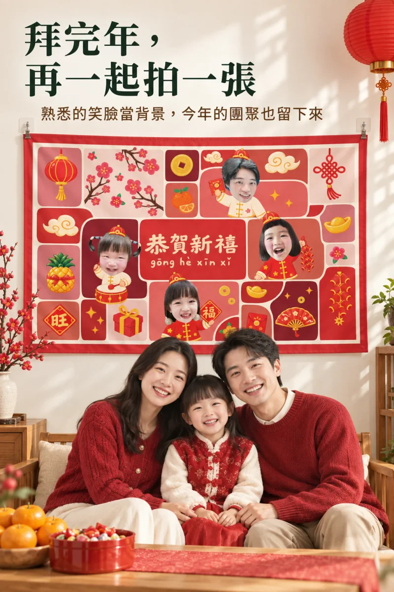 客製化新春掛布 商品介紹5